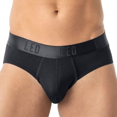 LEO Advanced Fit Brief - Black M