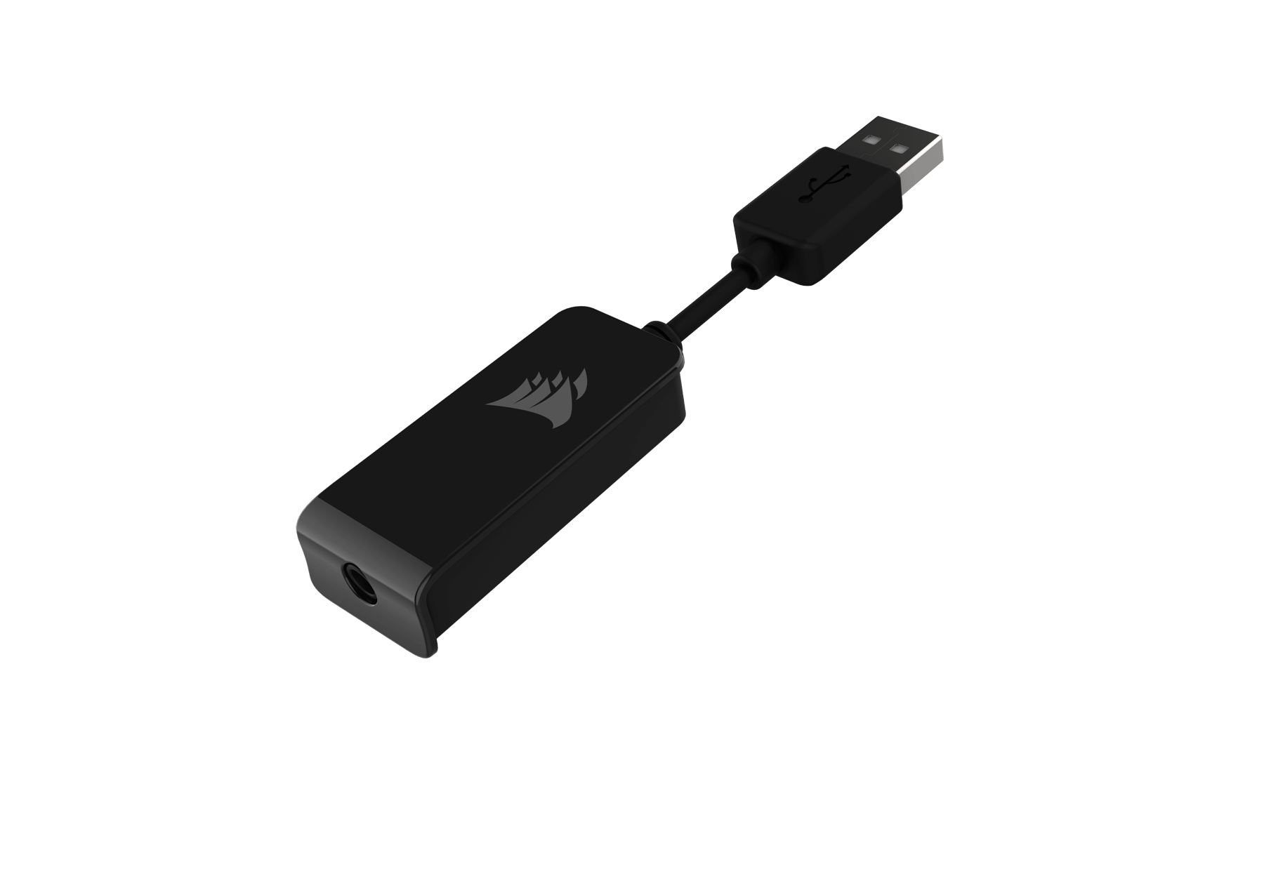 Corsair Gaming HS60 SURROUND - Headset - Full-Size - verkabelt - USB, 3,5 mm Stecker - weiß (CA-9011174-EU)