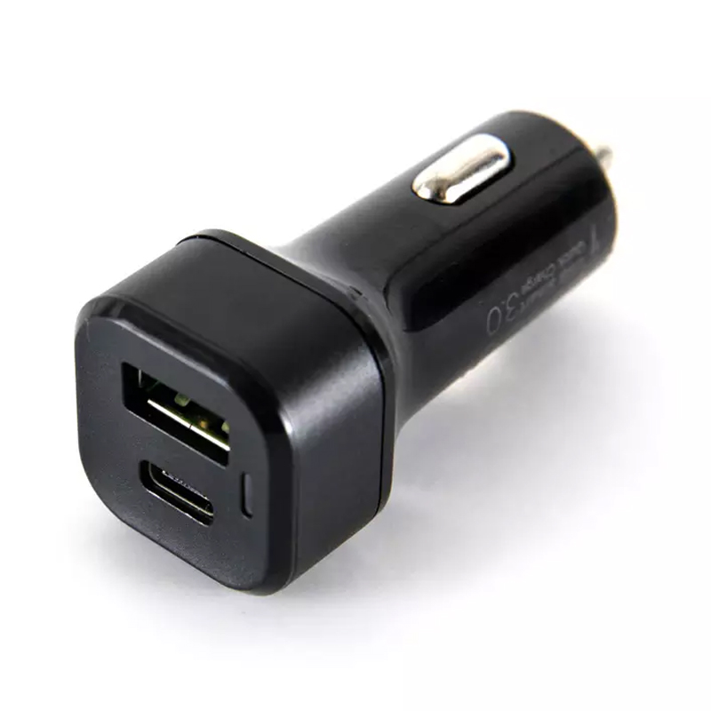 oneo Drive 3A USB-C Dual Port Car Charger