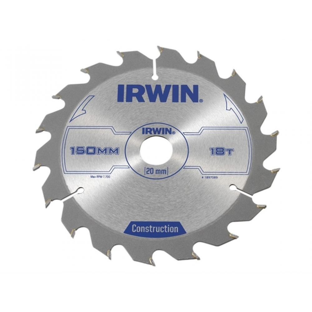 Irwin 1897089 150mm Circular Saw Blade 18T