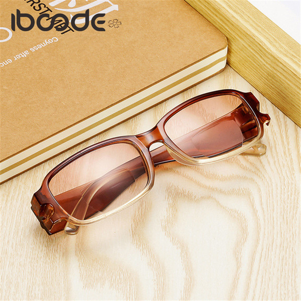 simple design reading glasses with clear lens men women glasses double functional lens for parents full frame