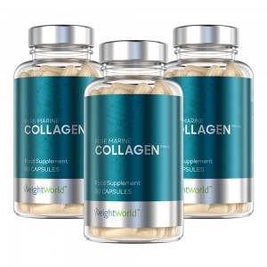 Collagene Marin Pur par Maxmedix - Complement Puissant - Dose Concentree de 1755 mg - 270 gelules