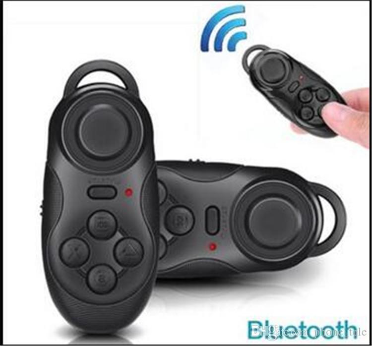 Universal Mini Wireless Bluetooth Gamepad + Smart Selfie Remote shutter Self timer + Wireless mouse + Game Controller For IOS Android PC DHL