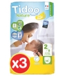 Lot de 3 x 58 Couches Jumbo Pack (T2/S) Tidoo