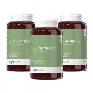 Bio Chlorella en Comprimes - Complement Naturel a base dAlgues - 3 Boites -20%