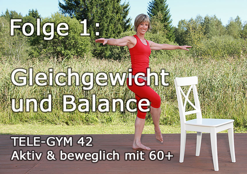 TELE-GYM 42 aktiv & beweglich mit 60+ Folge 1 Gleichgewicht und Balance VOD