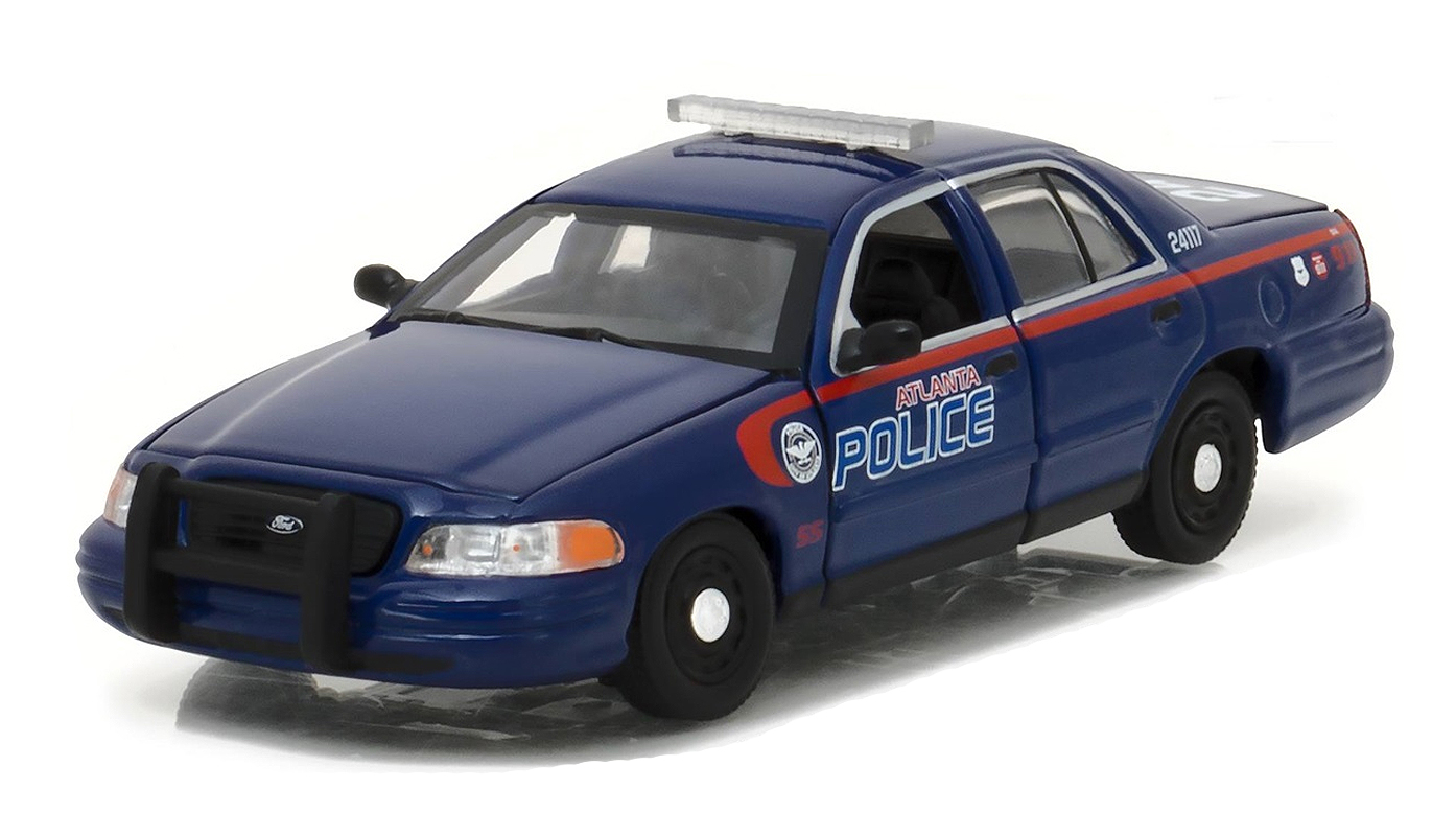 Ford Crown Victoria Atlanta from The Walking Dead in Blue (1:43 scale by Green Light Collectibles GL86504)