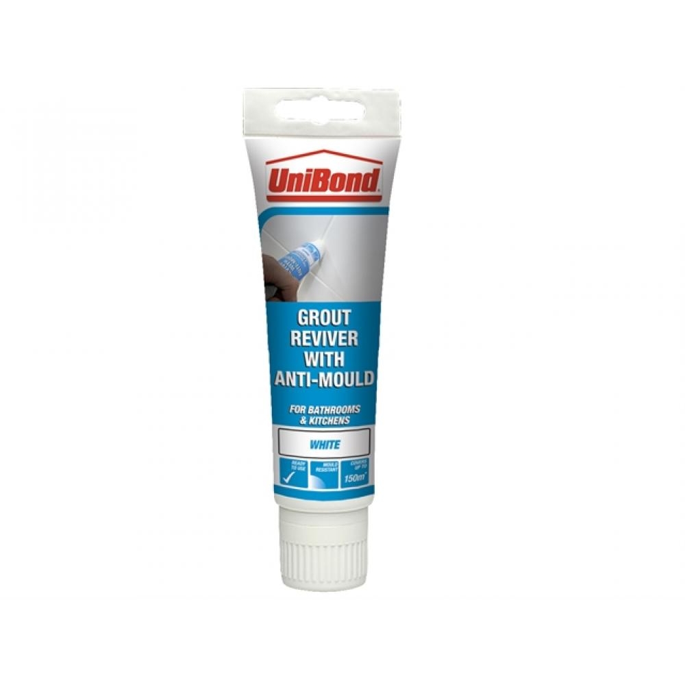 Unibond Grout Reviver Floor  Wall 125ml Ice White