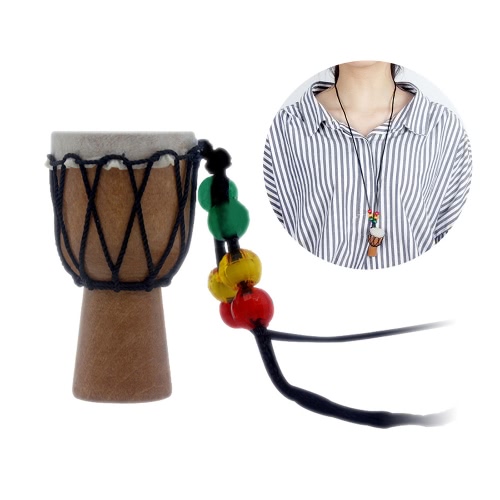 Dejembe African Drum Necklace Accessoires pour instruments à percussion