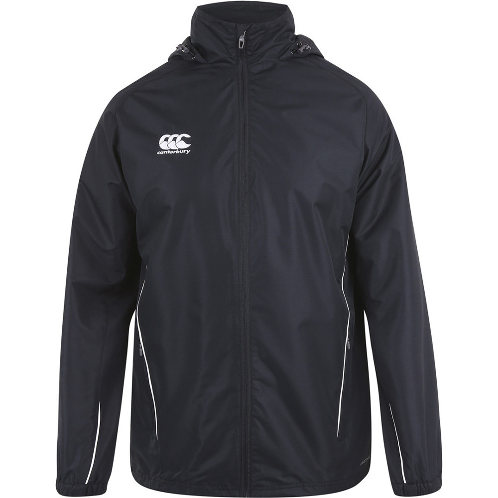 Canterbury Mens Team Full Zip Small CCC Logo Rain Jacket XL - Chest 43-45' (109-114.5cm)