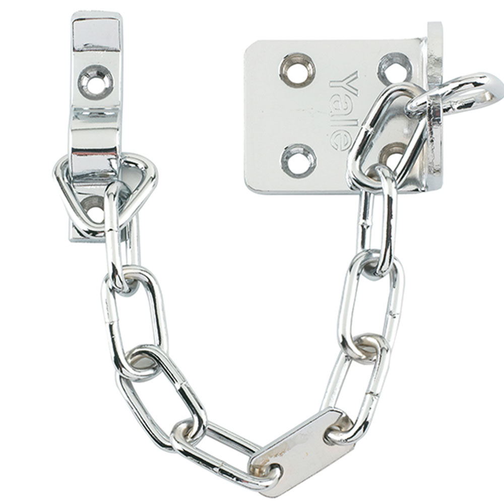 Yale WS6 Security Door Chain - Chrome Finish