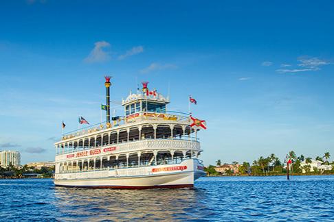 Jungle Queen Riverboats Sightseeing Cruise with Dinner + Show On Our Tropical Isle