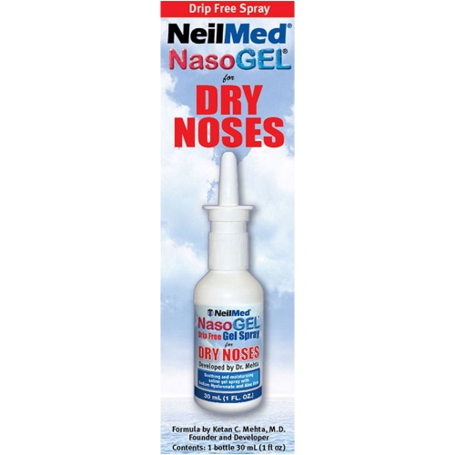 NeilMed NasoGel Drip Free Gel Spray for Dry Noses