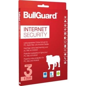 BullGuard Internet Security - Box-Pack (1 Jahr) - 3 Geräte - Win, Mac, Android (BG1613)