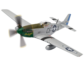 North American P-51D Mustang `Daddy`s Girl` (Capt. Ray Wetmore) Diecast Model Airplane