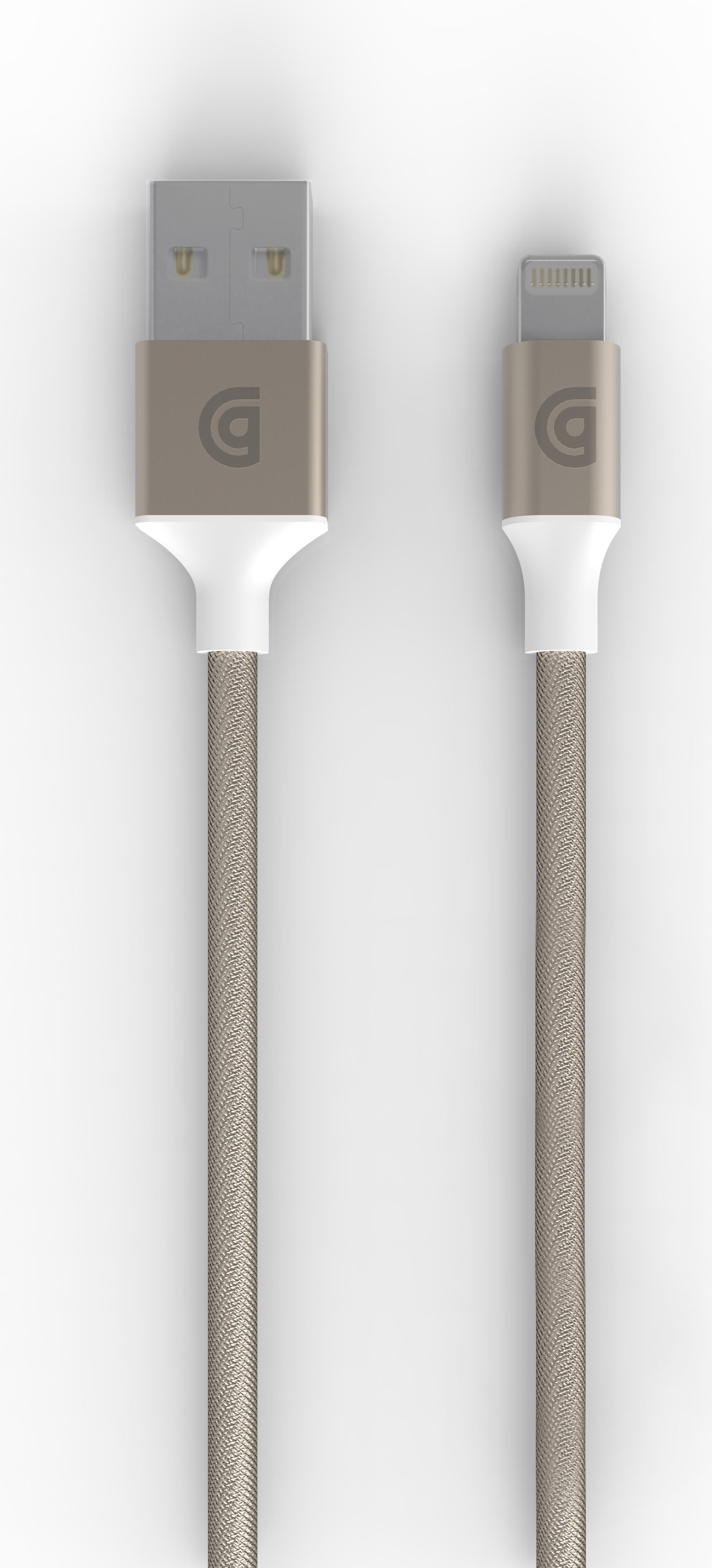 Griffin Premium - Lightning-Kabel - USB (M) bis Lightning (M) - 1,5m - Gold (GC43431)