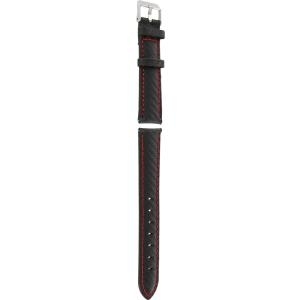 xlyne 540073 Band Schwarz - Rot Leder Smartwatch-Zubehör (540073)