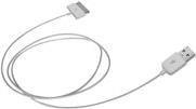SBS LTHL006 - Lade-/Datenkabel - USB (M) bis Apple Dock (M) - 1 m - abgeschirmt - weiß