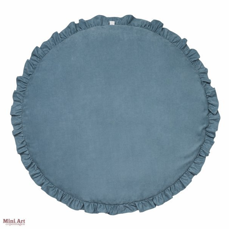 Solid Ruffled Play Mat for Baby