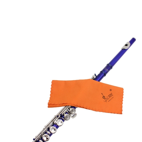 Western Concert Flûte Cupronickel Plaqué Argent 16 Trous C Clef Instrument à Vent