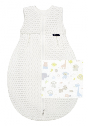 Alvi Kugelschlafsack Mäxchen-Thermo 80 cm Animals bunt