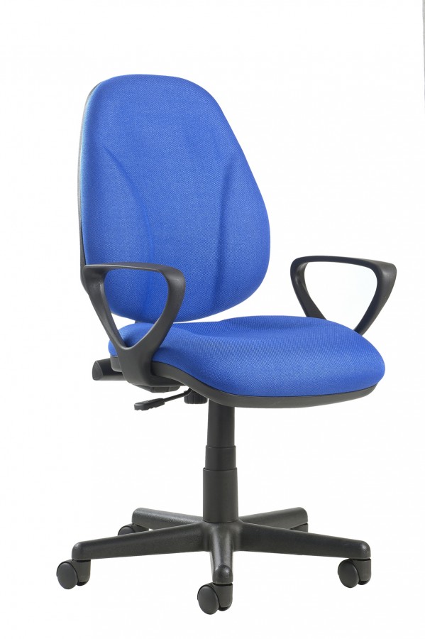 Black Lumbar Office Chair
