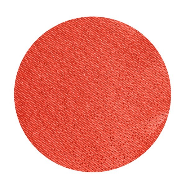 Satin-Kreise, Ø6cm, 50 Stück, Folien-Print-Punkte, rot