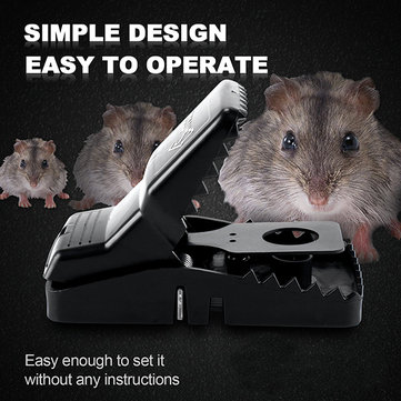 2PCS Rat Traps Snap Style Mounting Base Pro-Pest Pest Lure