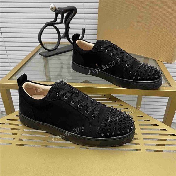 Casual Shoes Leather Spikes Sneakers Platform Classic Sports Skateboarding Low Trainers Mens Womens Chaussures Dress Shoe Scarpes Sports Tennis