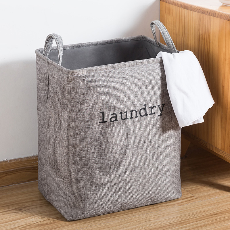 Laundry Letter Simplify Cotton and Linen Dirty Storage Hamper