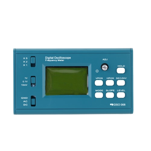 KKmoon LCD Digital Storage Oscilloscope/fréquencemètre Kit de bricolage avec professionnel BNC sonde USB Interface DSO 20MSa/s 3MHz