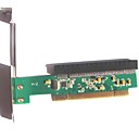 PCI de 32 bits a 33 MHz PCI-E Express Card adaptador de puente PLX 2.5Gbps 3.3V/1A, 3.3Vaux/100mA, 5V/5A, 12V/500m