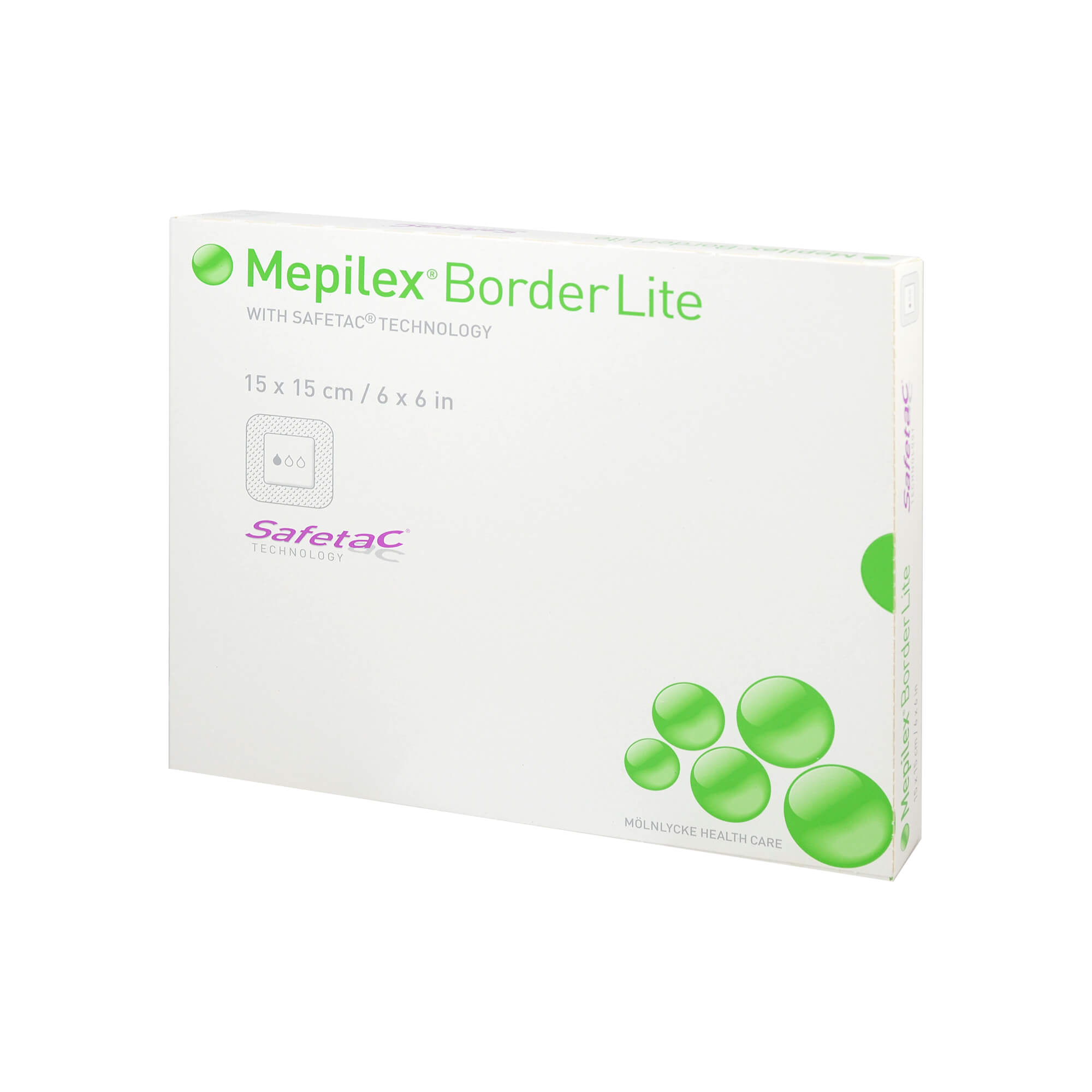 Mepilex Border Lite Schaumverband 15x15 cm Steril