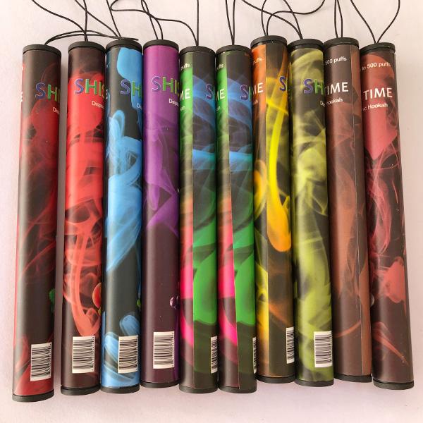 Wholesale Shisha Time Vape Pen Device Kit with 500 Puffs Vape Pen Eshisha e hookah pen (Disposable E-cigarettes vs puff bar Hot