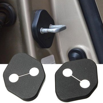 2 x Car Door Lock Protective Cover Kit for Toyota Honda Accord Civic