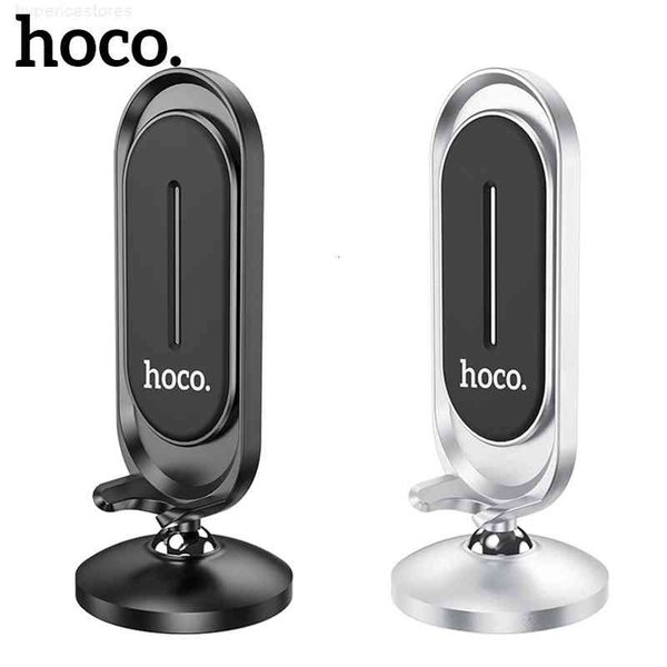 Cell Phone Mounts Hoco / Haoku Ca78 Magnetic Suction Vehicle Mobile Bracket Central Console Navigation Metal Creativity