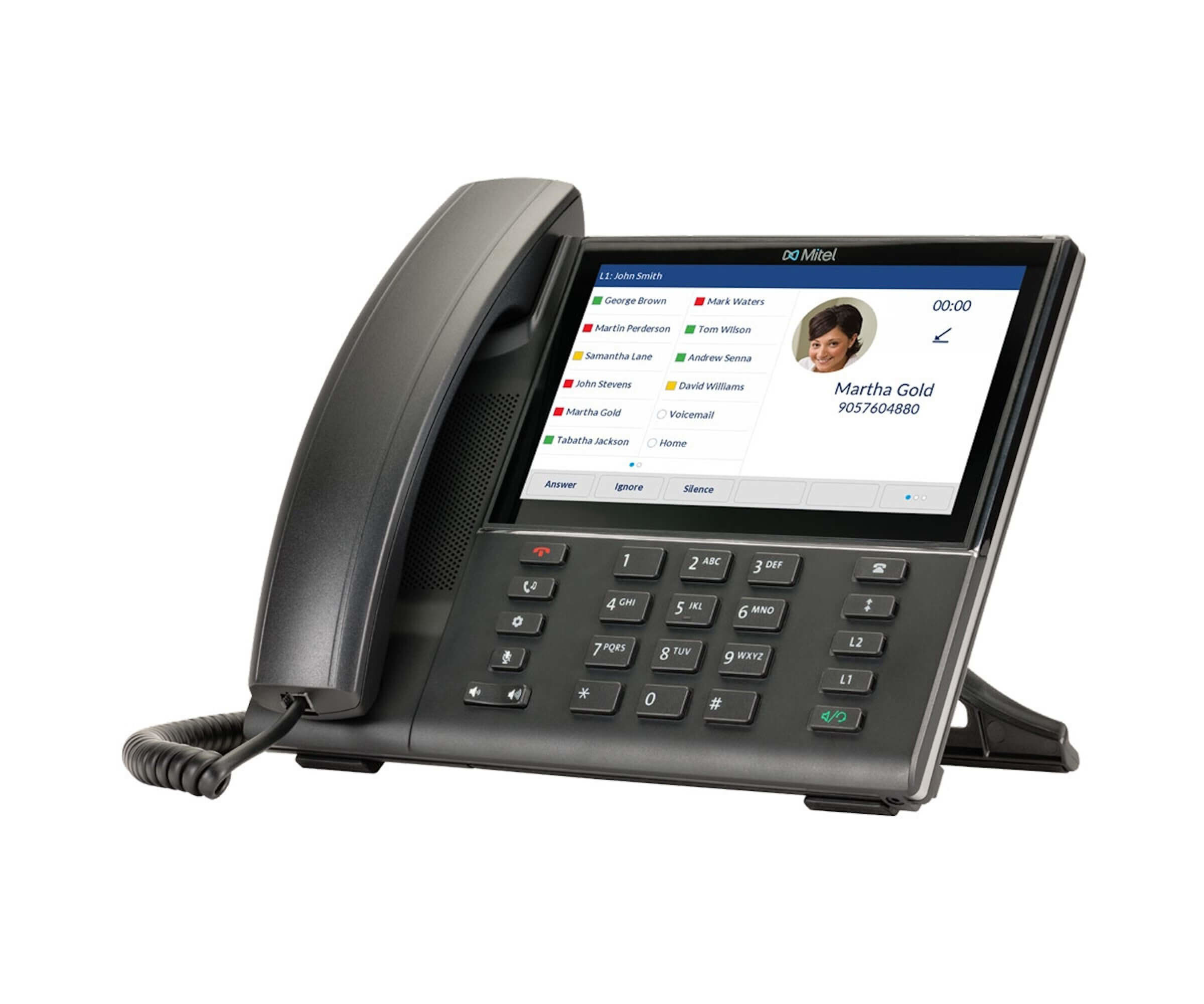 Mitel 6873 SIP Phone - VoIP-Telefon - SIP, RTCP, RTP, SRTP - 24 Leitungen