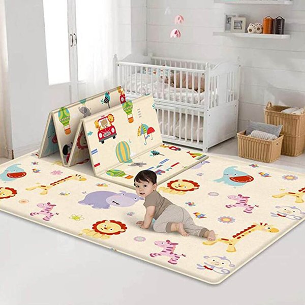 Carpet for Baby Foldable Cartoon Play Mat Children's Mats Baby Climbing Pad Kids Rug Games Mat Anti-skid kid Carpets