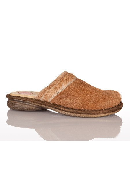 Spieth & Wensky Trachten Herren Clogs - LASSE, Braun Rustik, 43