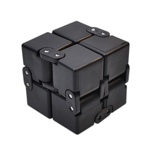 Mini ABS Foldable Infinity Fidget Cube Rubik's Cube Office Réducteur de contrainte de décompression Perfect Dinger Anti Anxiety Funny EDC Spinner Toys pour adultes et enfants