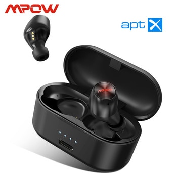 Mpow M8 Bluetooth 5.0 Wireless Earphones Support APTX 24h Playing Time CVC 8.0 Noise Cancelling Mic For iPhone 11 Xiaomi Samsung