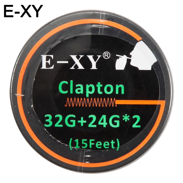 E-XY Kanthal A1 Clapton 32GA + 24GA*2 15 Feet 0.2mm Heat Coil Wires 5M for RTA RDA RBA Coil Building