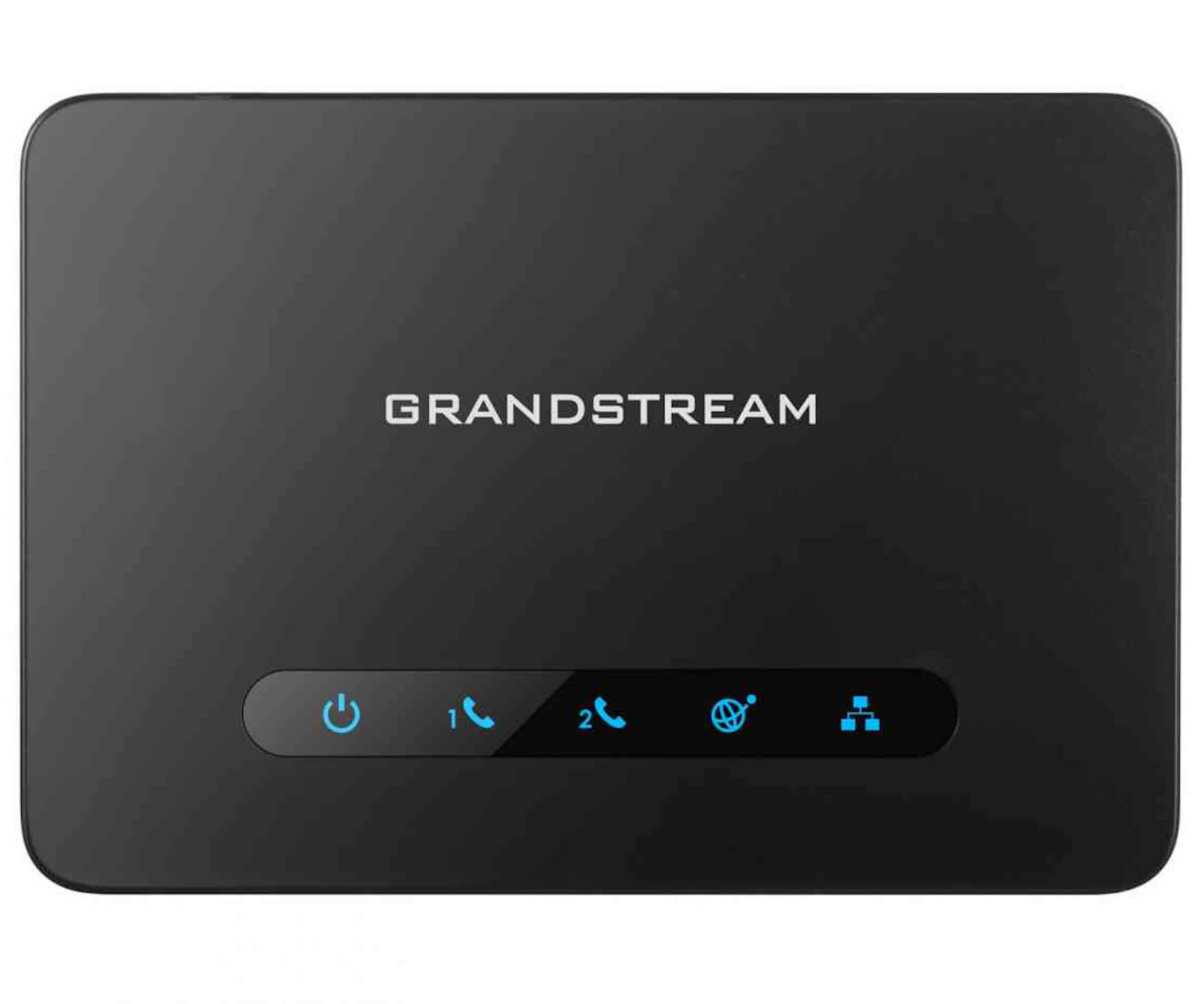 Grandstream HT812 - VoIP-Telefonadapter - 2 Anschl
