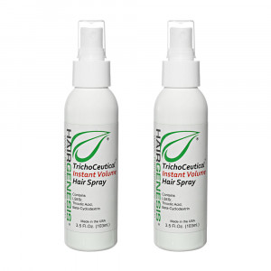 HairGenesis Trichoceutical Hair Spray - For Thinning Hair - 2 Packs