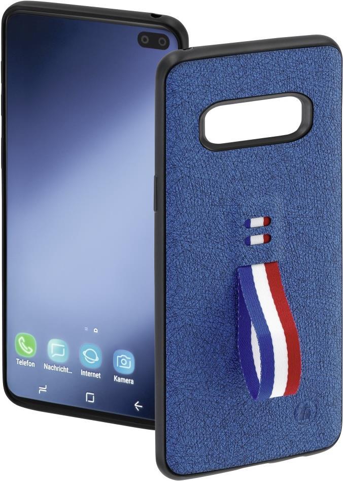 Hama Cover Red Sensation No. 3 für Samsung Galaxy S10+, Blau/Rot (00186188)