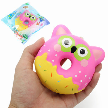 Factory Owl Donut Squishy Toys