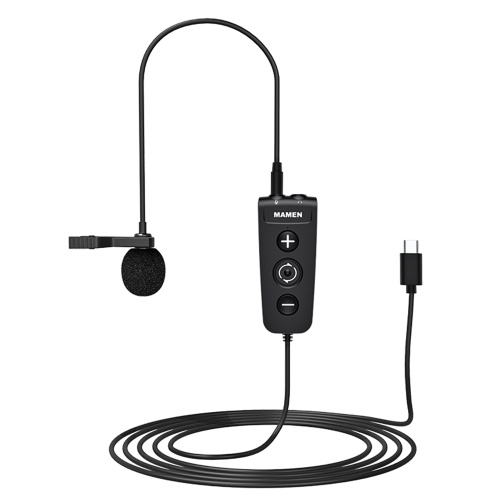 MAMEN MIC-LS01 Changeur de voix Microphone à clipser
