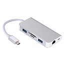 OTG / Type-C USB Cable Adapter OTG Adapter / Cable For Macbook 20 cm For Plastic  Metal / ABSPC