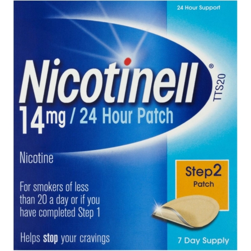 Nicotinell TTS20 14mg Patches (Step 2) - 7 Days