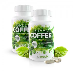 Cafe Verde Puro 7000 mg - Suplemento Adelgazante Natural - 2 Botes